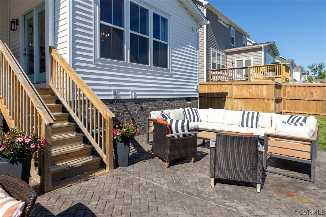 10946 Pointer Holly Path Glen Allen, VA 23059 - Photo 39 of 48 a view of a house with wooden deck