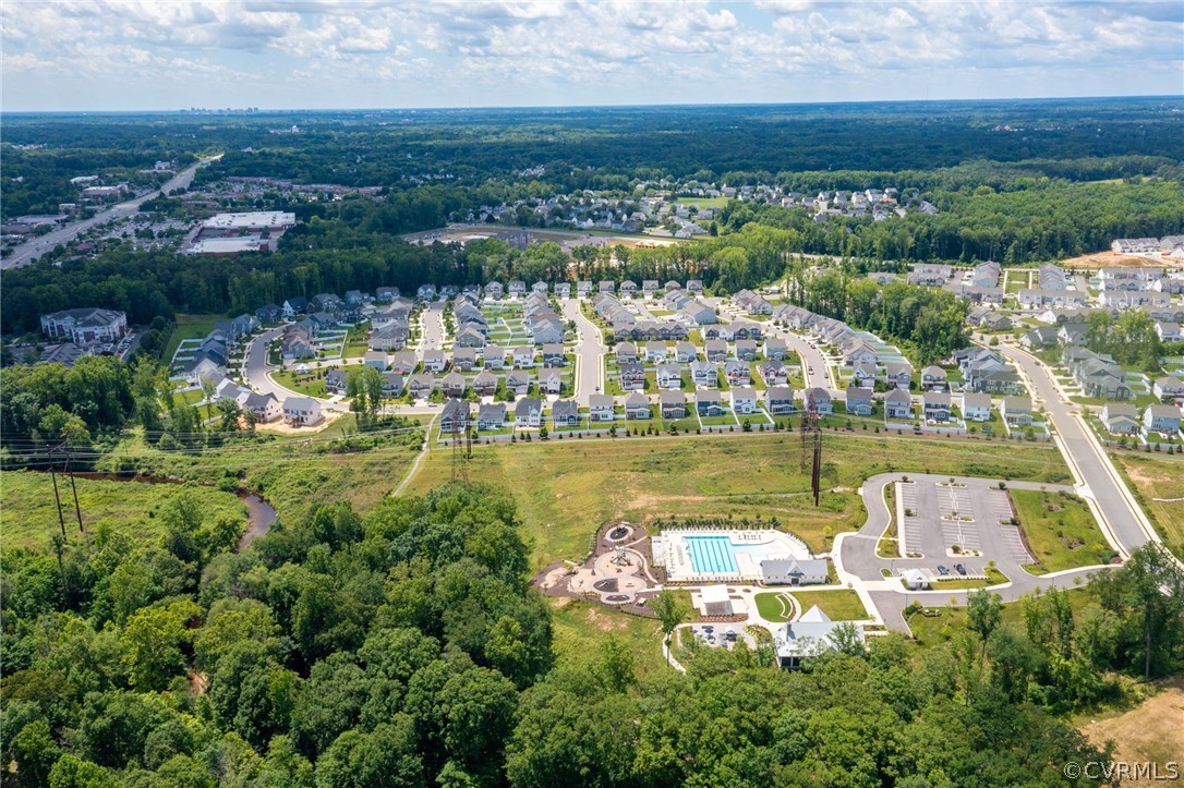 10946 Pointer Holly Path Glen Allen, VA 23059 - Photo 48 of 48 an aerial view of a house with a lake view