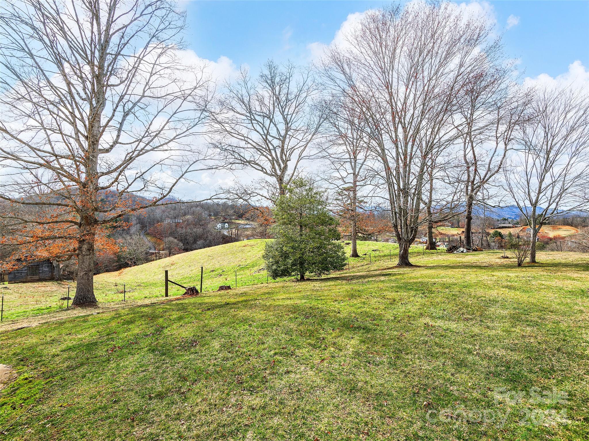 704 Mulberry Street Clyde, NC 28721 - Photo 27 of 36 a view of pool with trees