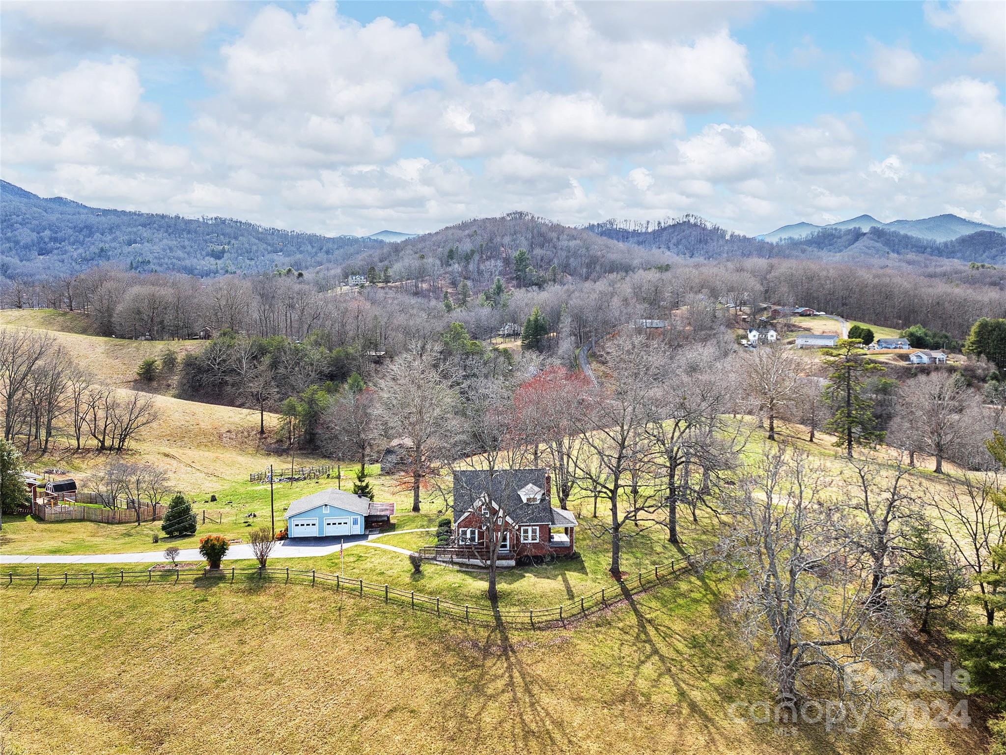 704 Mulberry Street Clyde, NC 28721 - Photo 33 of 36 a view of swimming pool with mountain view