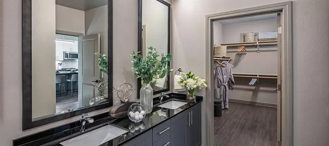 a room with storage and utility