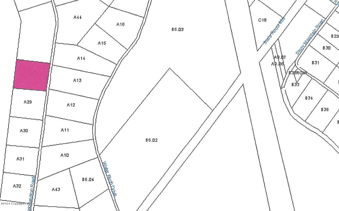 28 Rhododendron Road Jim Thorpe, PA 18229 - Photo 1 of 1 Tax Map