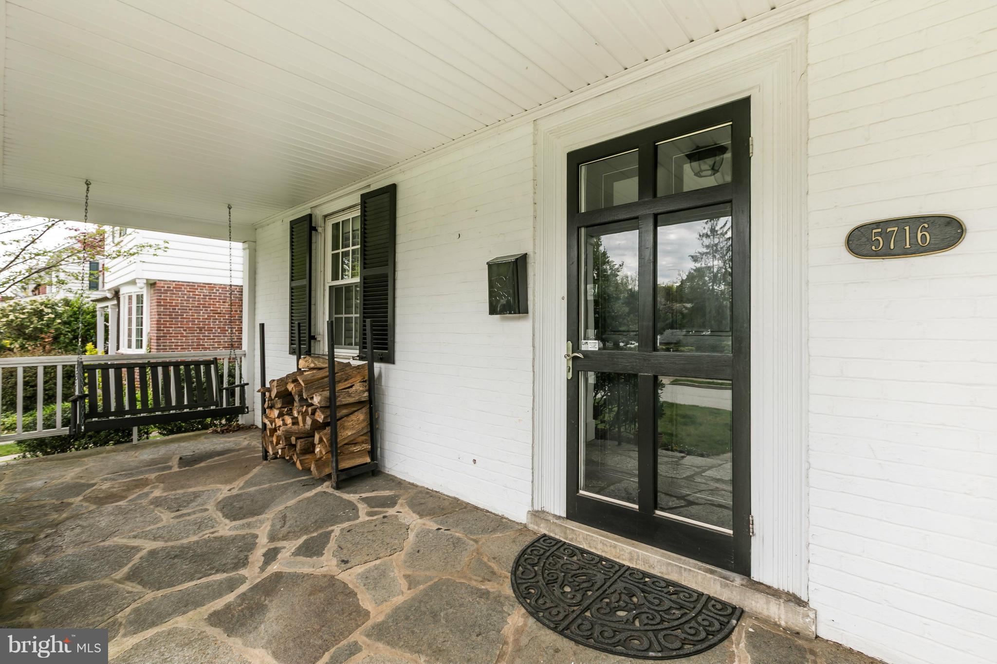 5716 Kenmore Road Baltimore, MD 21210 - Photo 23 of 30 a view of a entryway door front of a house