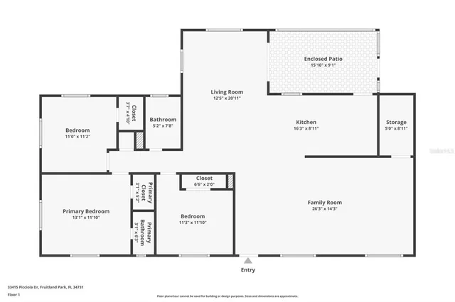 $389,000 | 33415 Picciola Drive, Fruitland Park, FL 34731