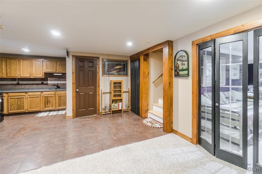 273 Chestnut Hill Road Emmaus, PA 18049 - Photo 16 of 28 Lower Level--kitchen, full bathroom, storage area,