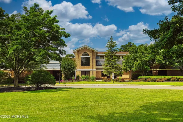 a front view of a house with a porch