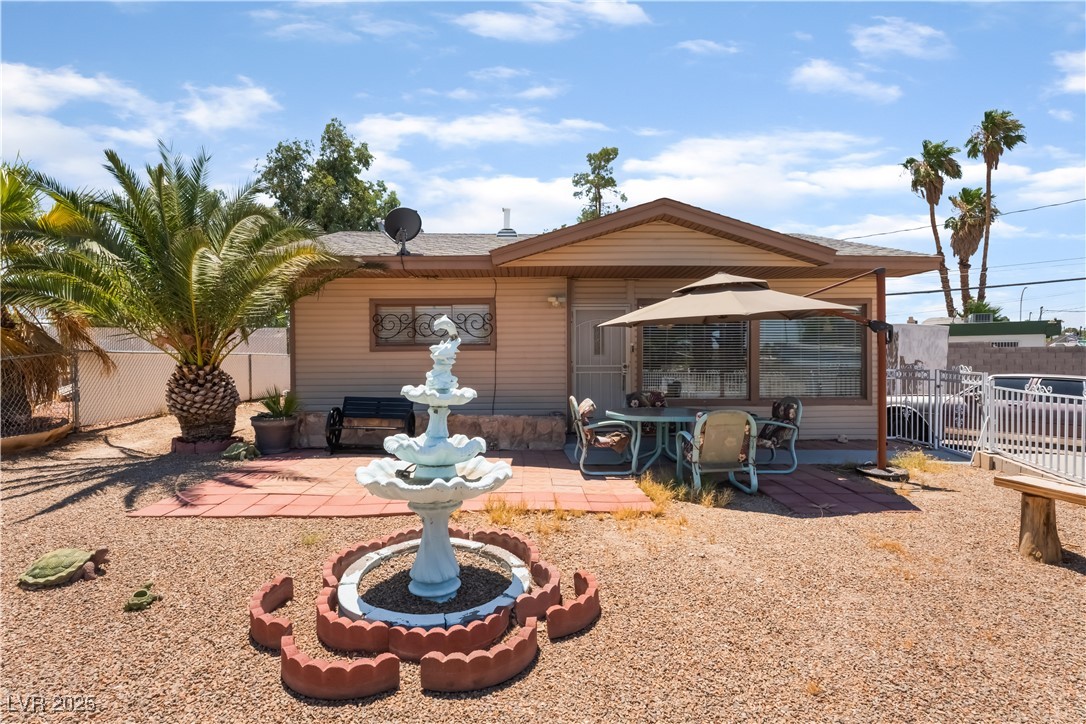1908 Ardmore Street Las Vegas, NV 89104 - Photo 5 of 29 Back of property featuring a patio