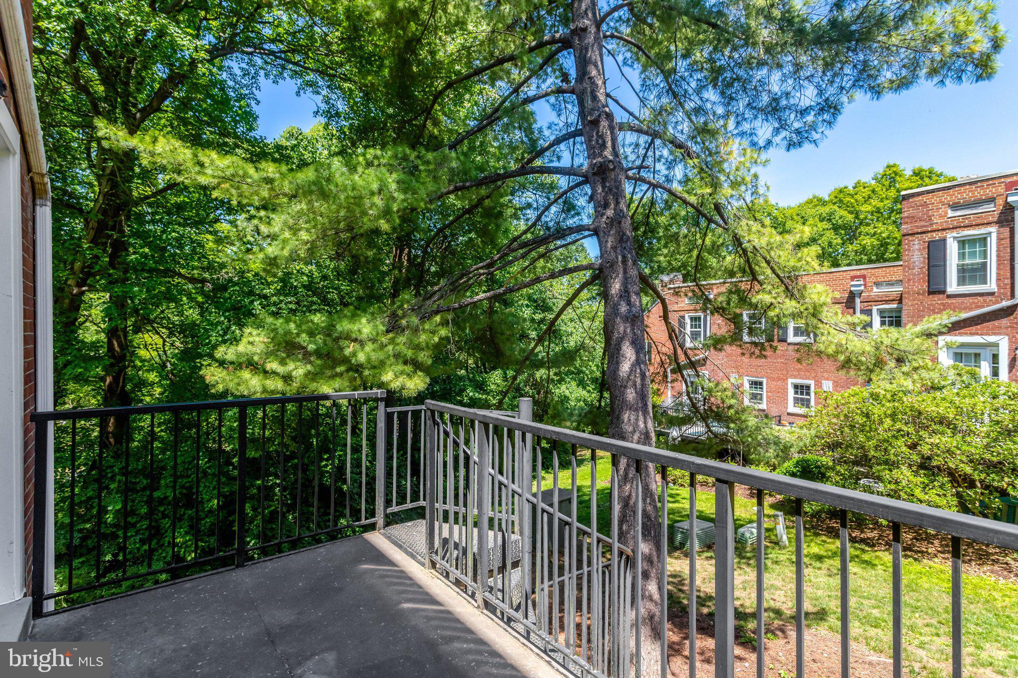 4837 27th Road South Arlington, VA 22206 - Photo 34 of 34 a view of a balcony with a pot