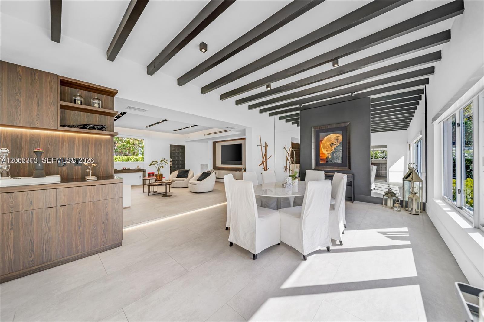 3531 Southwest 1st Avenue Miami, FL 33145 - Photo 33 of 44 a view of living room with furniture and fireplace