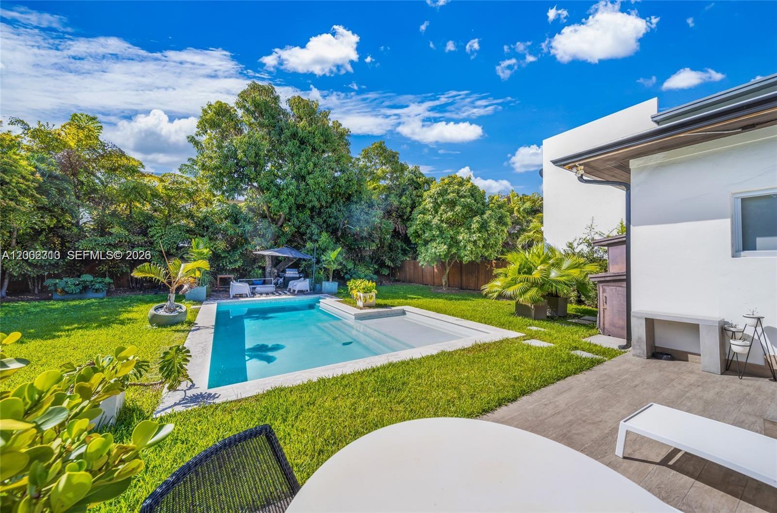 3531 Southwest 1st Avenue Miami, FL 33145 - Photo 40 of 44 a view of a house with a backyard