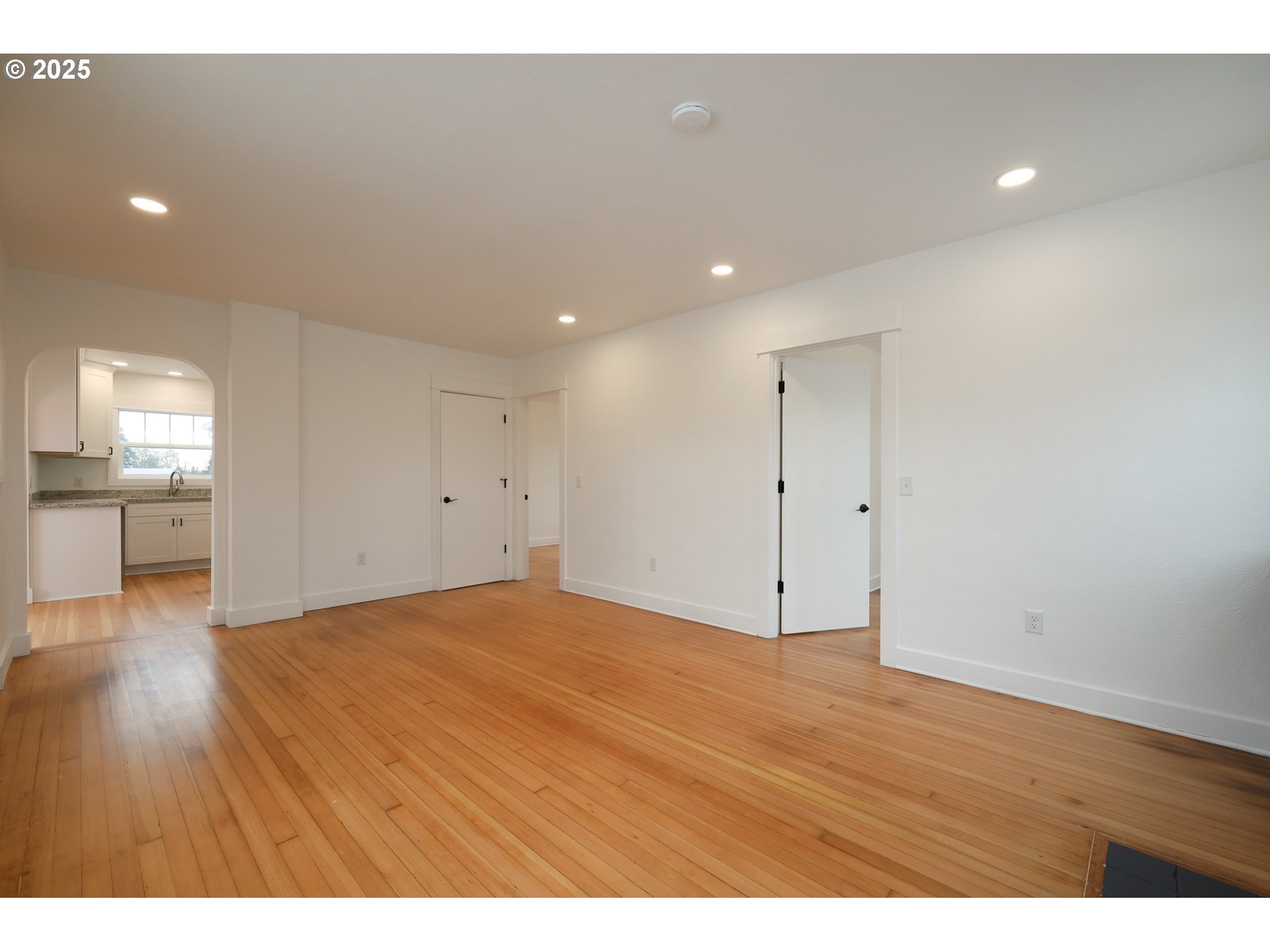 92910 River Road Junction City, OR 97448 - Photo 8 of 43 a view of an empty room with wooden floor