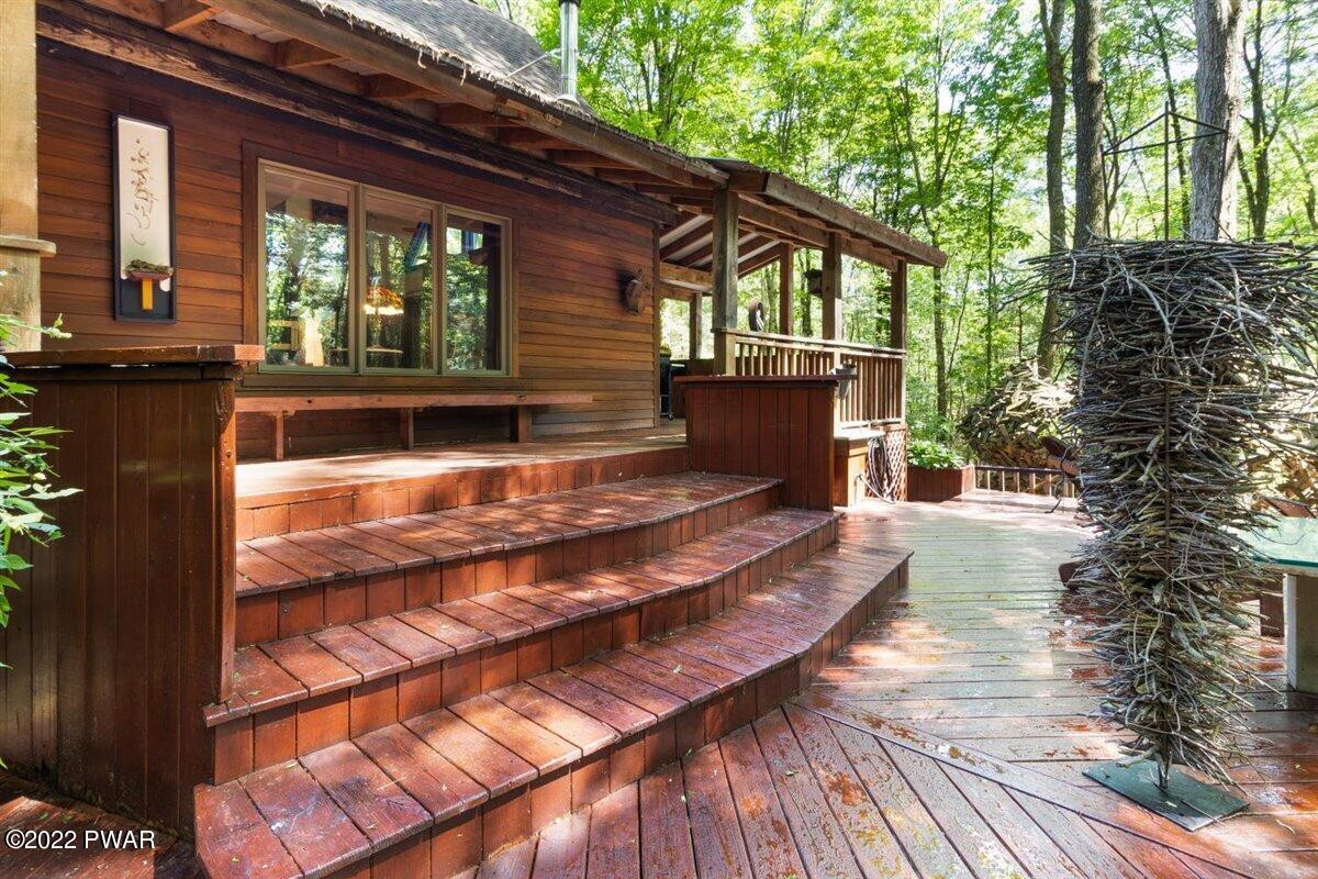 106 Cub Road Greeley, PA 18425 - Photo 5 of 54 Back Decking