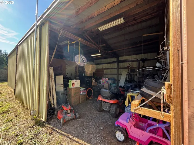 a view of storage and utility room
