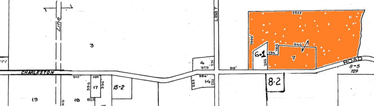 586 Upper-Charleston Road Charleston, ME 04422 - Photo 60 of 64 Cropped Tax Map Highlighted