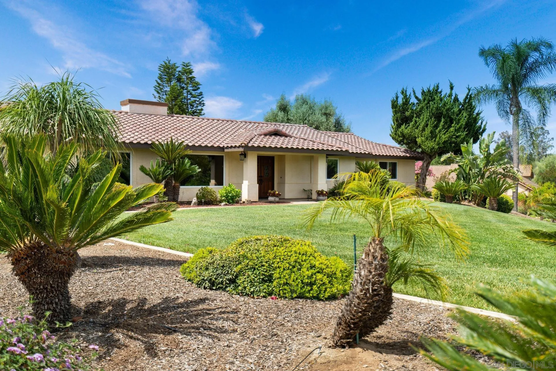 1009 Summit Trail Escondido, CA 92025 - Photo 38 of 59 a front view of a house with a yard
