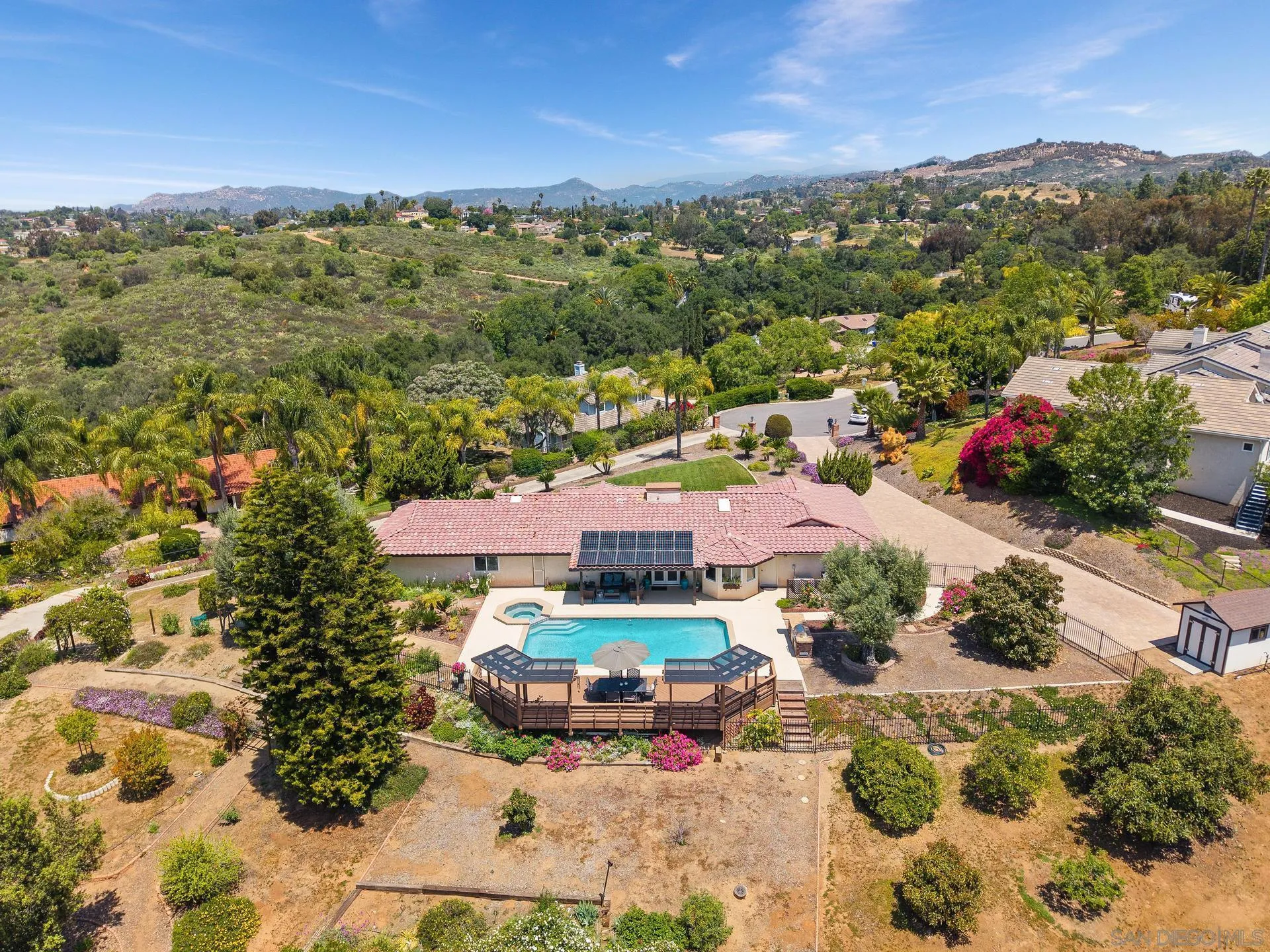 1009 Summit Trail Escondido, CA 92025 - Photo 44 of 59 a view of a city with a lake