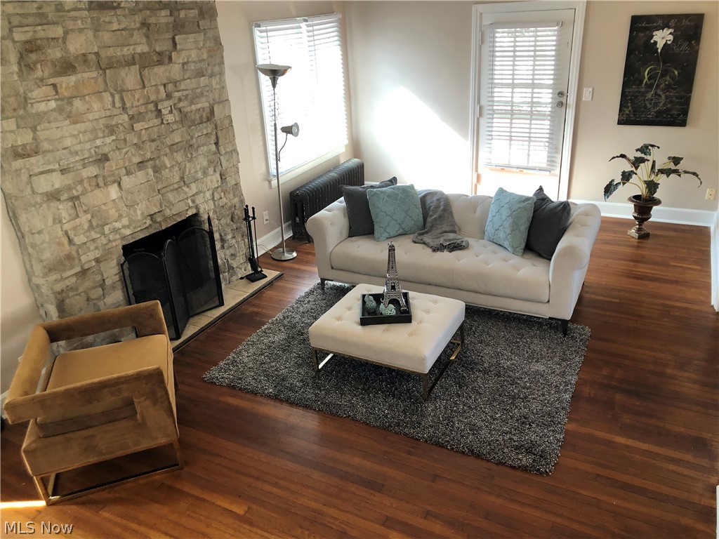 3111 Ludlow Road Cleveland, OH 44120 - Photo 2 of 31 LIVING ROOM. GORGEOUS HARDWOOD FLOORS
