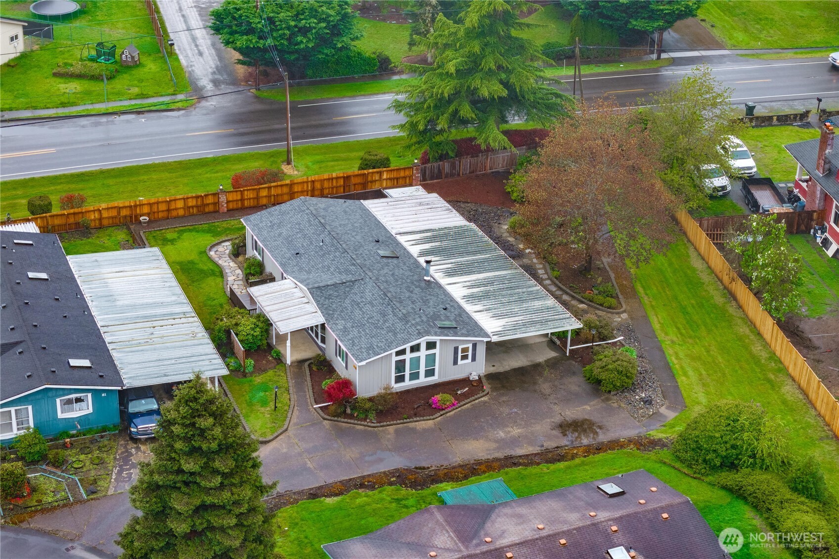 836 Harman Way South, Unit 62 Orting, WA 98360 - Photo 39 of 40 an aerial view of a house