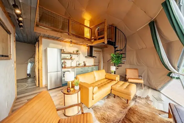 a view of a patio with swimming pool