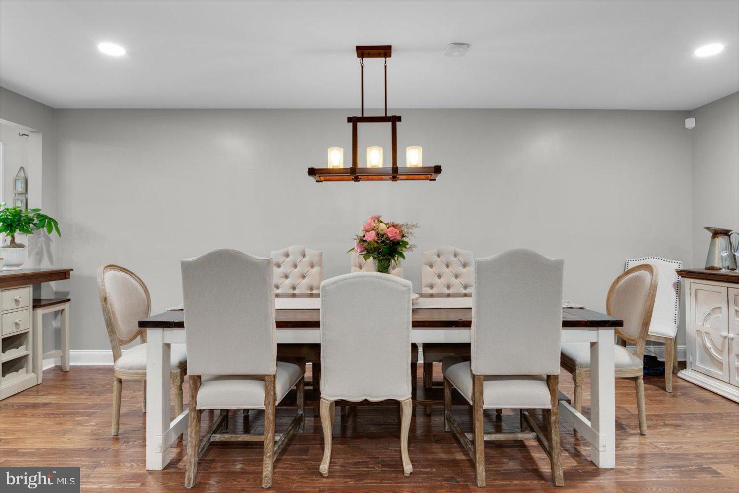 1102 Cooperskill Road Cherry Hill, NJ 08034 - Photo 13 of 38 a dining room with furniture a chandelier and window