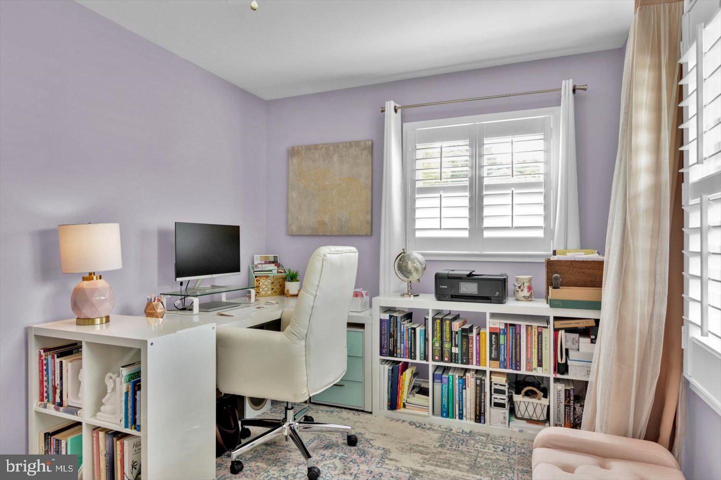 1102 Cooperskill Road Cherry Hill, NJ 08034 - Photo 29 of 38 a view of a workspace with furniture and a bookshelf