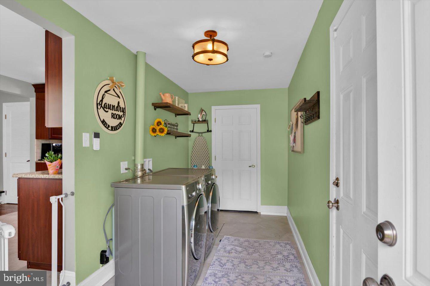 1102 Cooperskill Road Cherry Hill, NJ 08034 - Photo 7 of 38 a view of hallway with washer and dryer