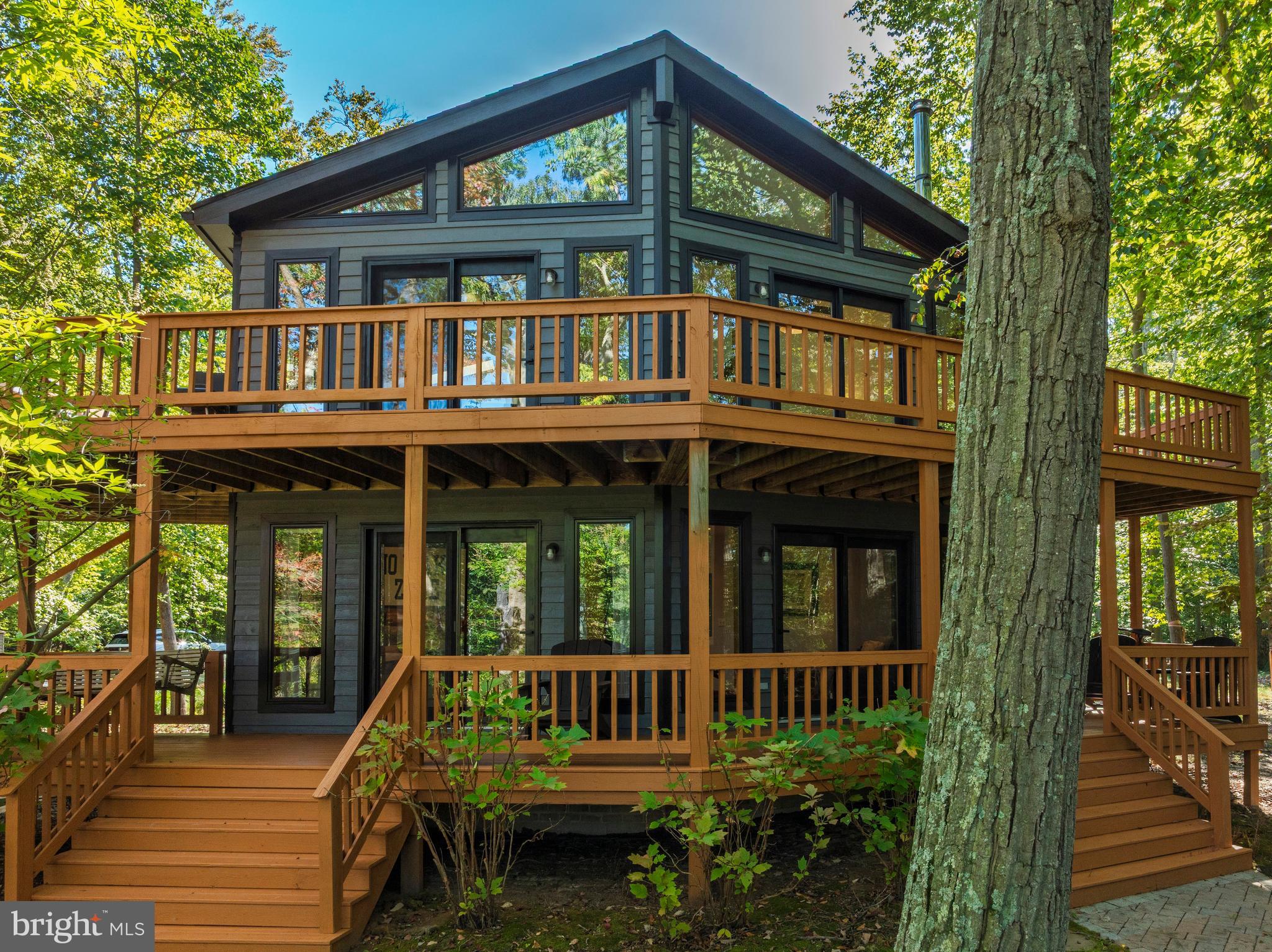 a front view of a house with balcony