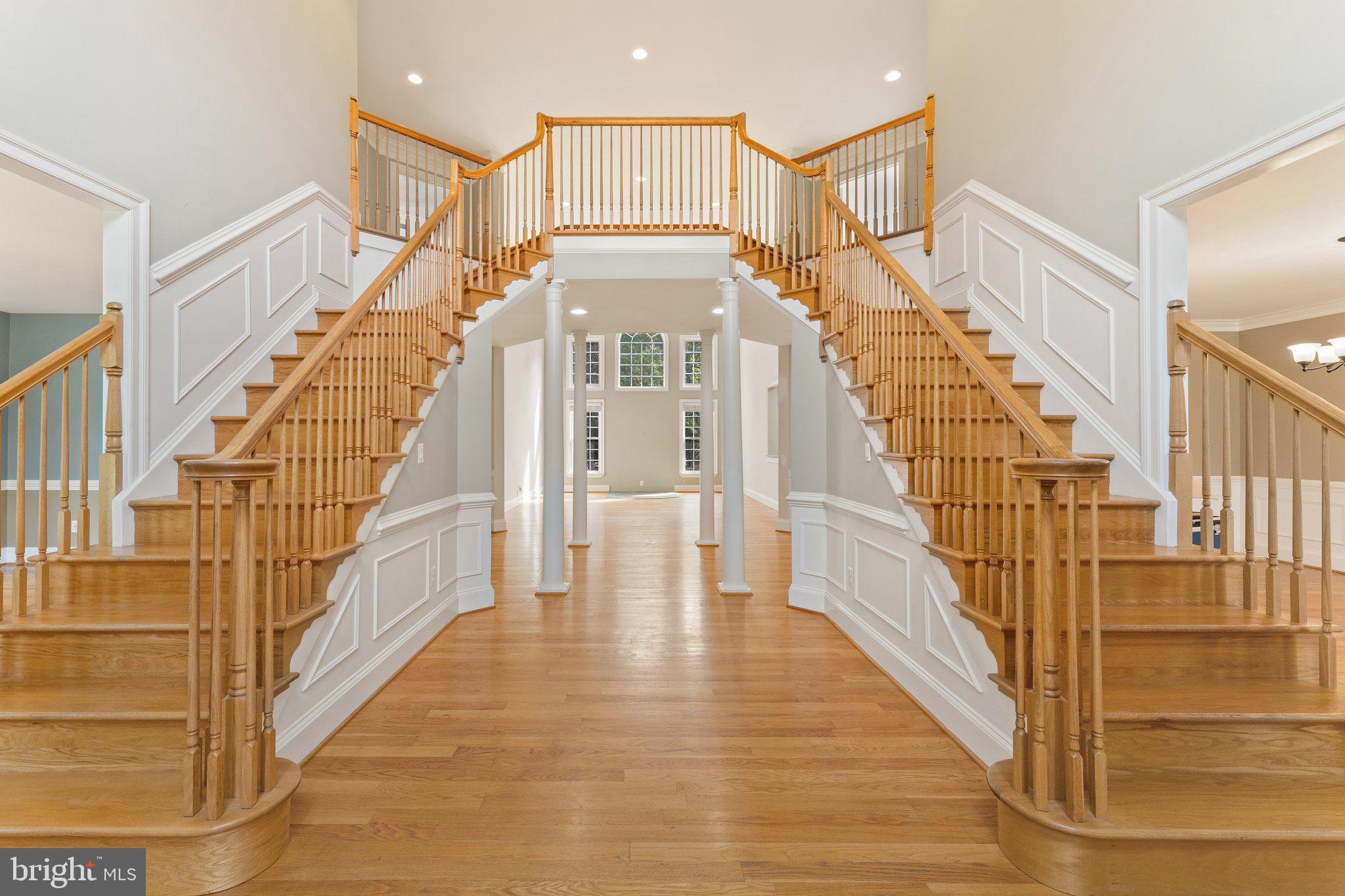 7341 O'Keefe Road Bealeton, VA 22712 - Photo 8 of 42 Grand Foyer with Double Staircase