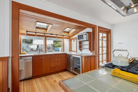 a room with storage and utility