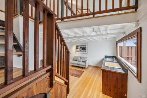 a view of a living room