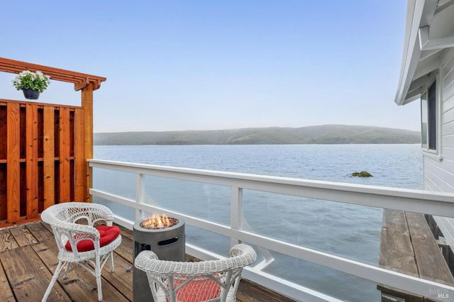 a view of table and chairs