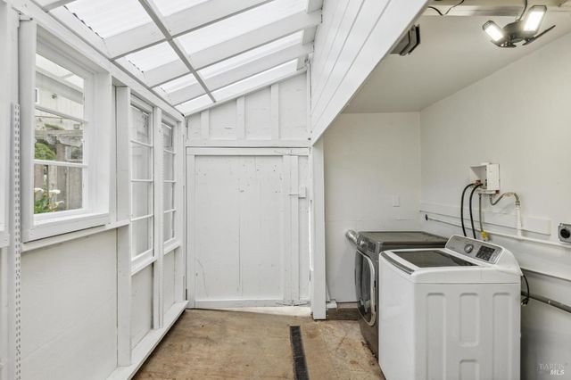 a view of lake and mountain