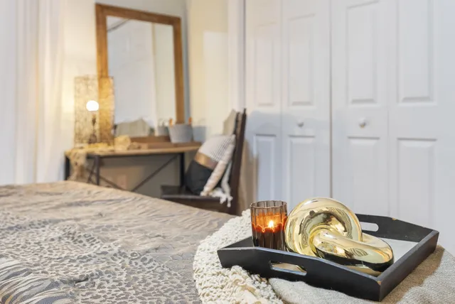 a view of a swimming pool and outdoor space