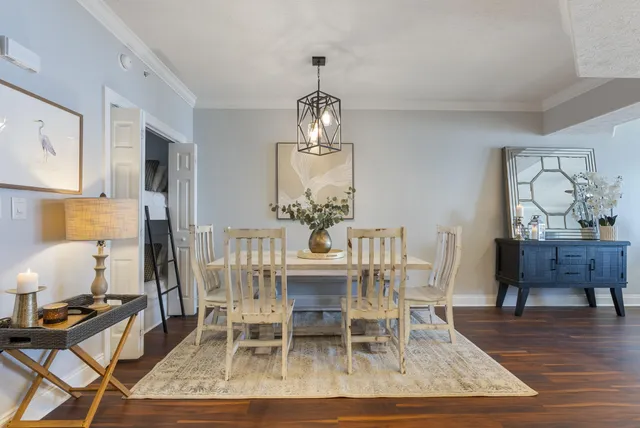 a bedroom with a bed and a view of bedroom