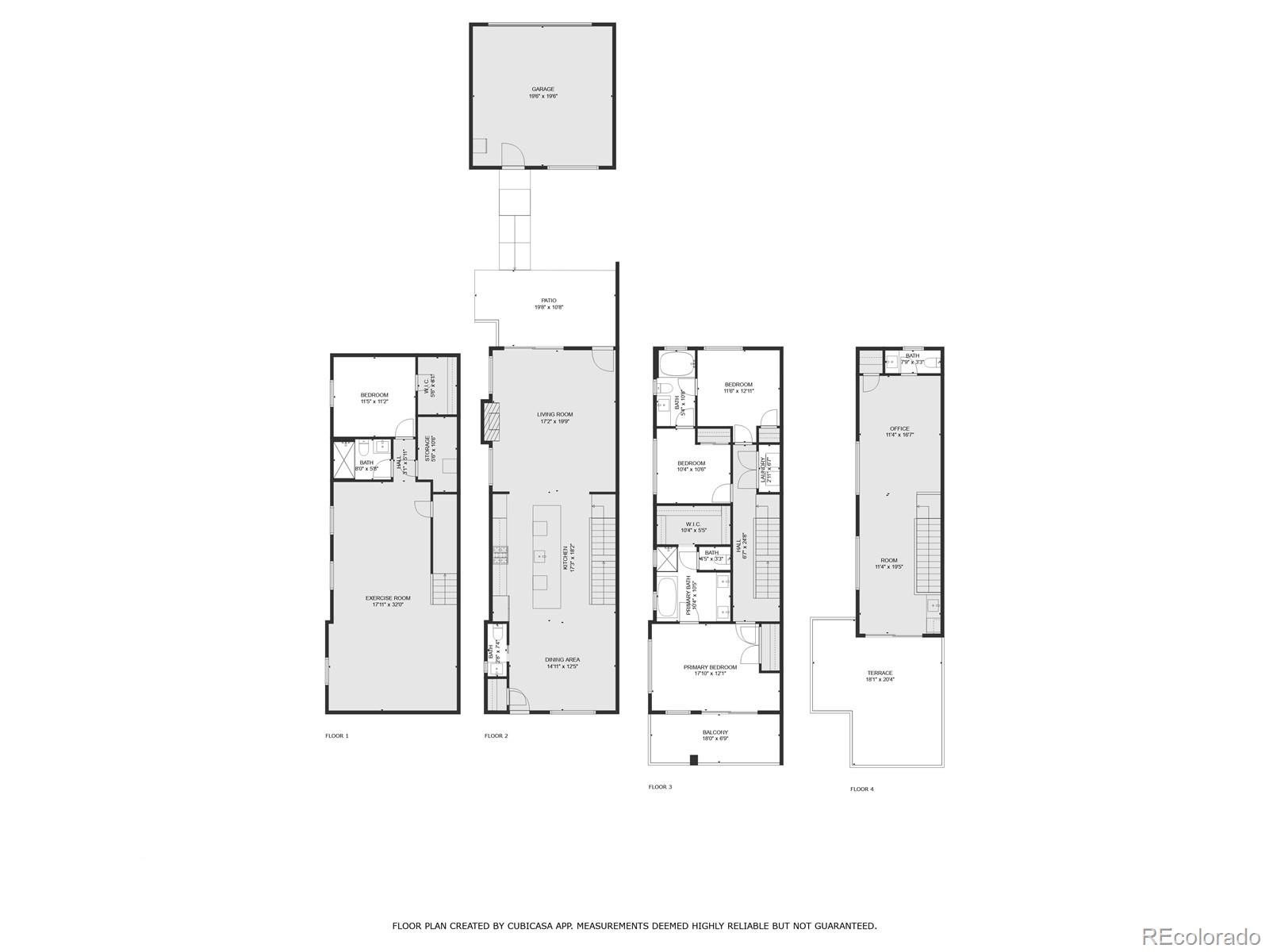 3612 Vallejo Street Denver, CO 80211 - Photo 40 of 50 a picture of a floor plan