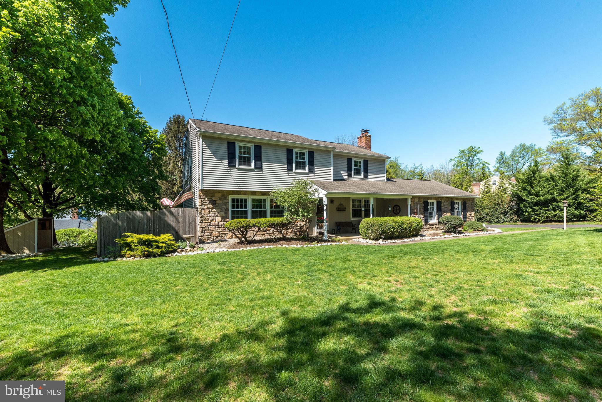 140 Short Road Doylestown, PA 18901 - Photo 34 of 34 a front view of a house with a garden