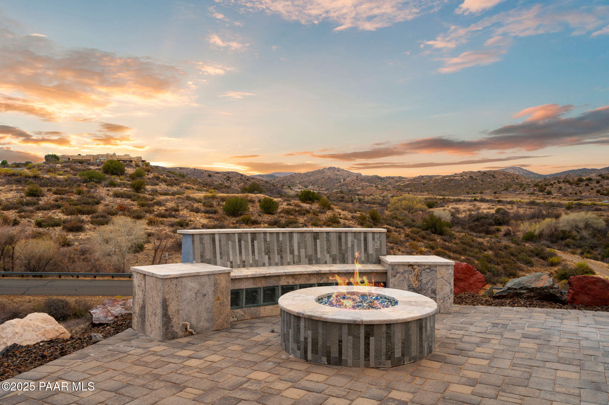 15720 East Broken Bit Road Mayer, AZ 86333 - Photo 42 of 54 46-Backyard Firepit