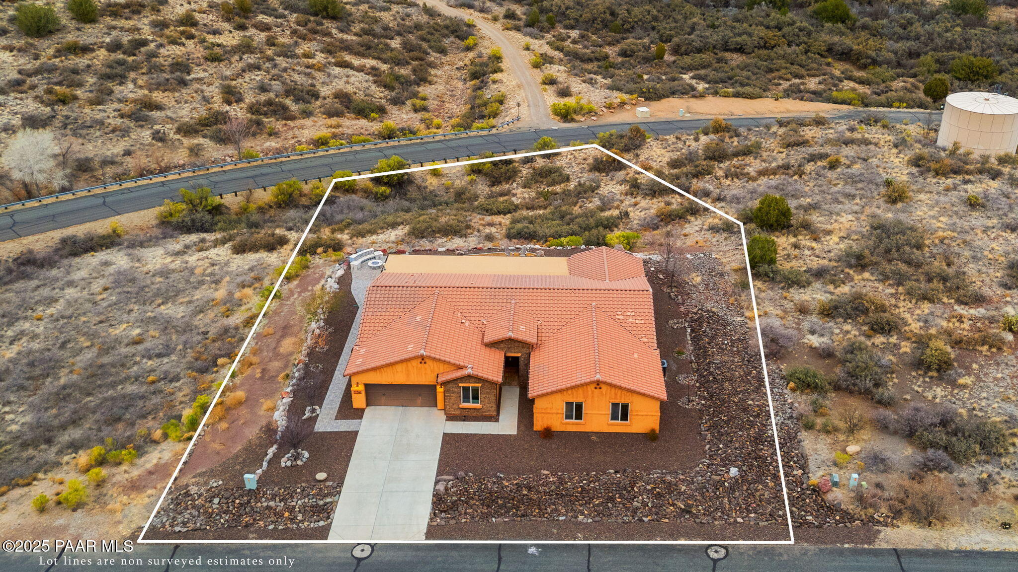 15720 East Broken Bit Road Mayer, AZ 86333 - Photo 46 of 54 50-Birds Eye