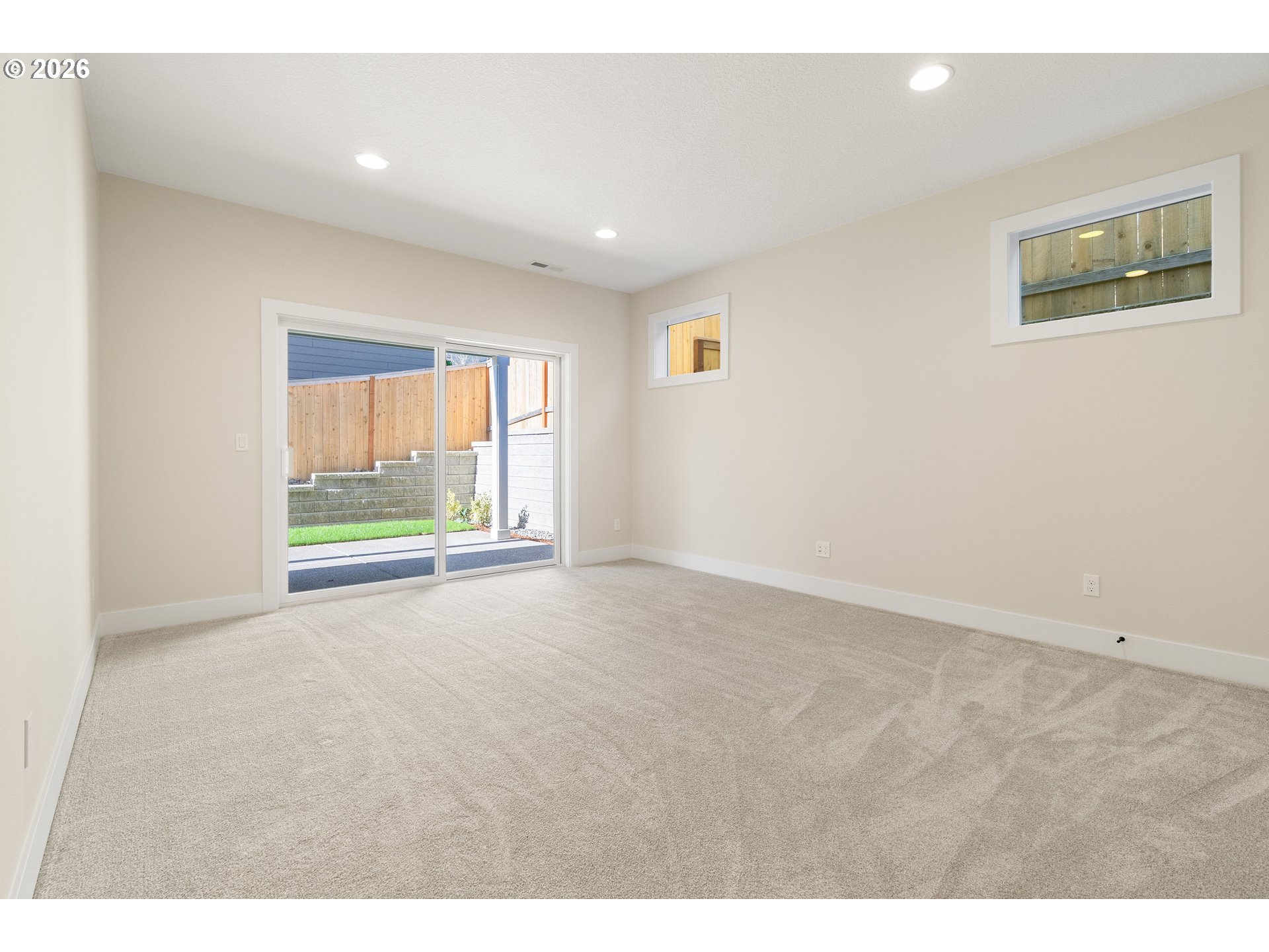 2947 Northwest 114th Terrace Portland, OR 97229 - Photo 37 of 46 a view of an empty room with a window