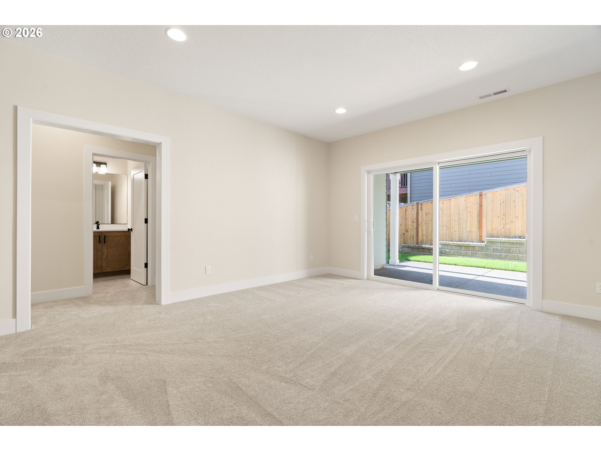 2947 Northwest 114th Terrace Portland, OR 97229 - Photo 38 of 46 a view of an empty room with a window