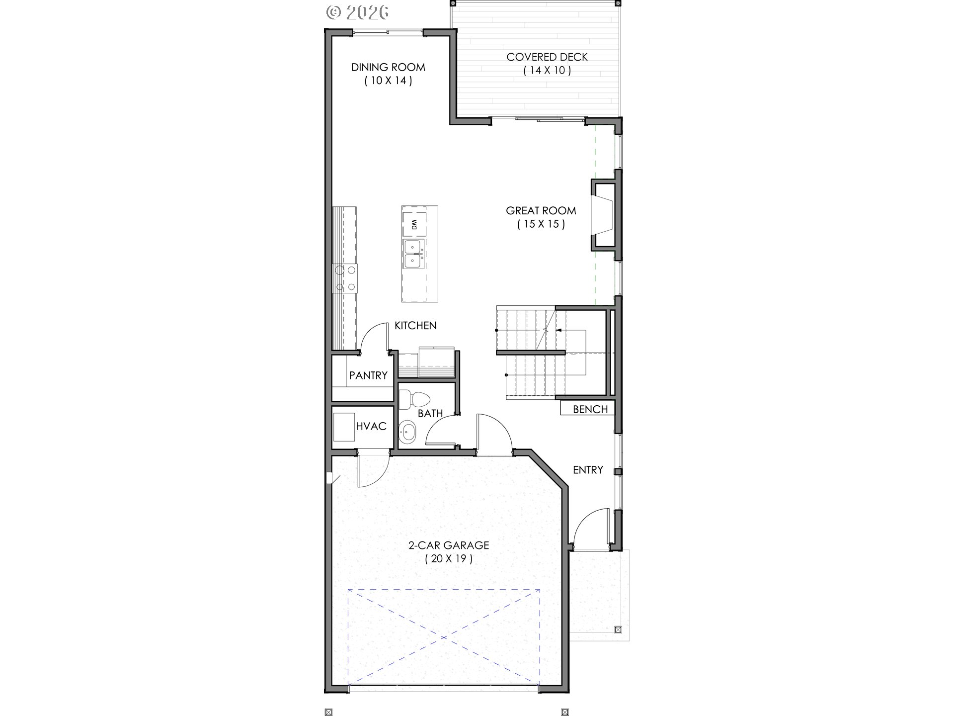 2947 Northwest 114th Terrace Portland, OR 97229 - Photo 45 of 46 a picture of a bench in front of a wall
