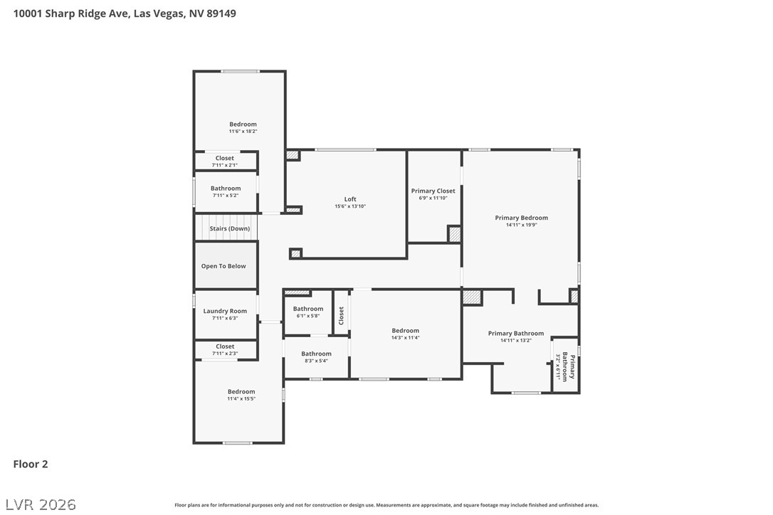 10001 Sharp Ridge Avenue Las Vegas, NV 89149 - Photo 91 of 92