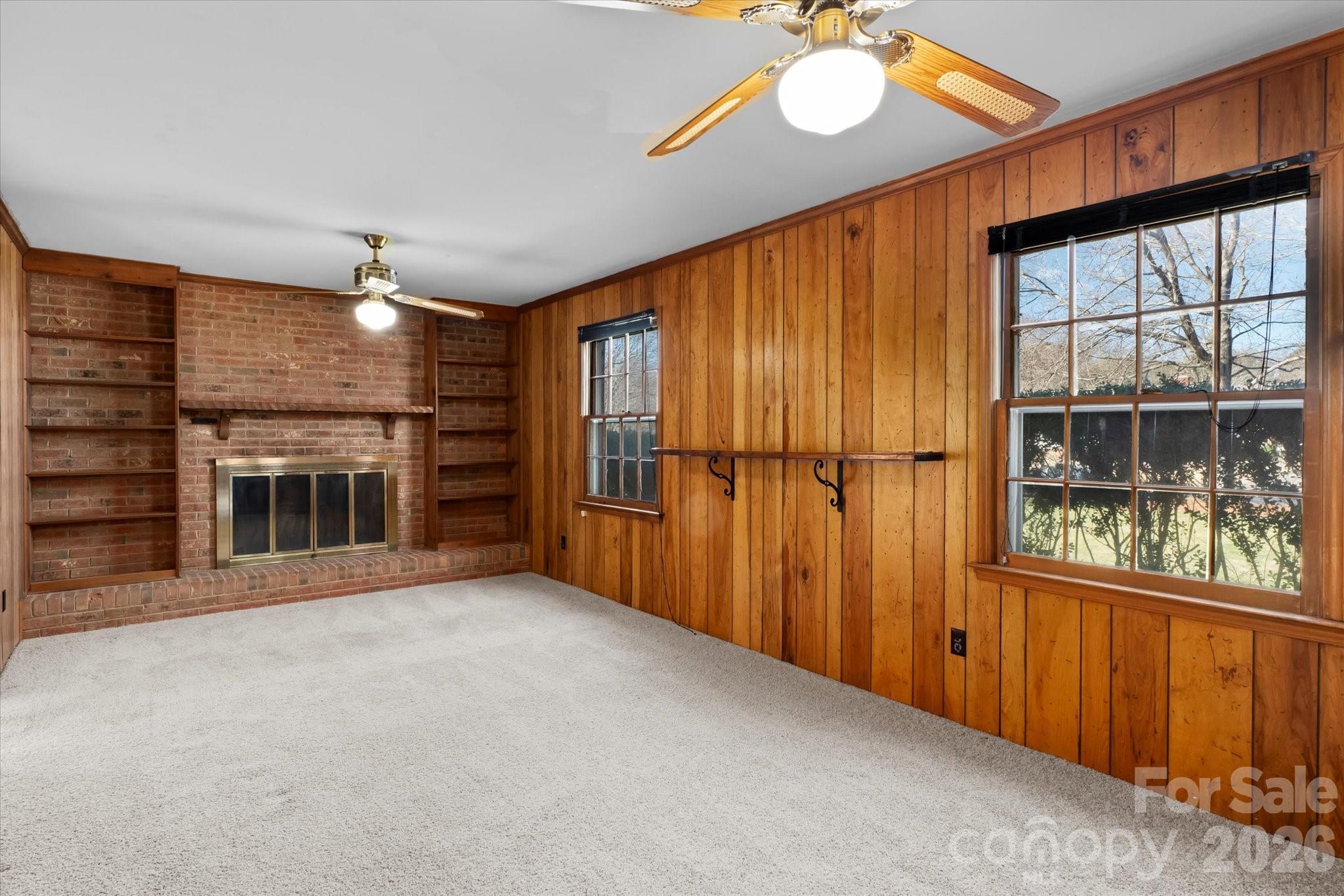 3000 Windrow Lane Matthews, NC 28105 - Photo 12 of 20 wooden floor in an empty room with a window