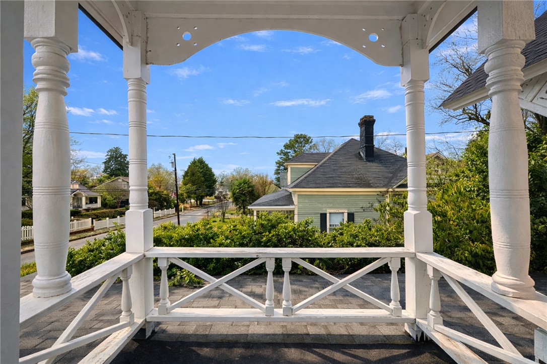 219 East Franklin Street Anderson, SC 29624 - Photo 29 of 44 One of Two Upstairs Balconies