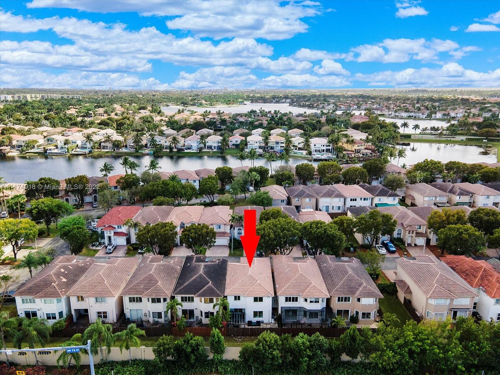 Doral Isles Doral, FL 33178 - Photo 38 of 38 an aerial view of residential houses with outdoor space
