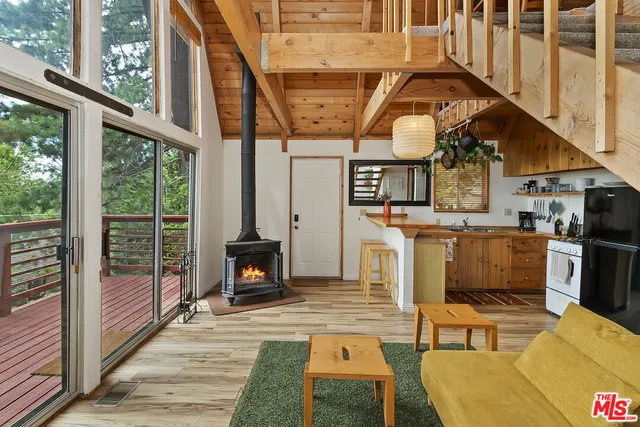 a view of a living room