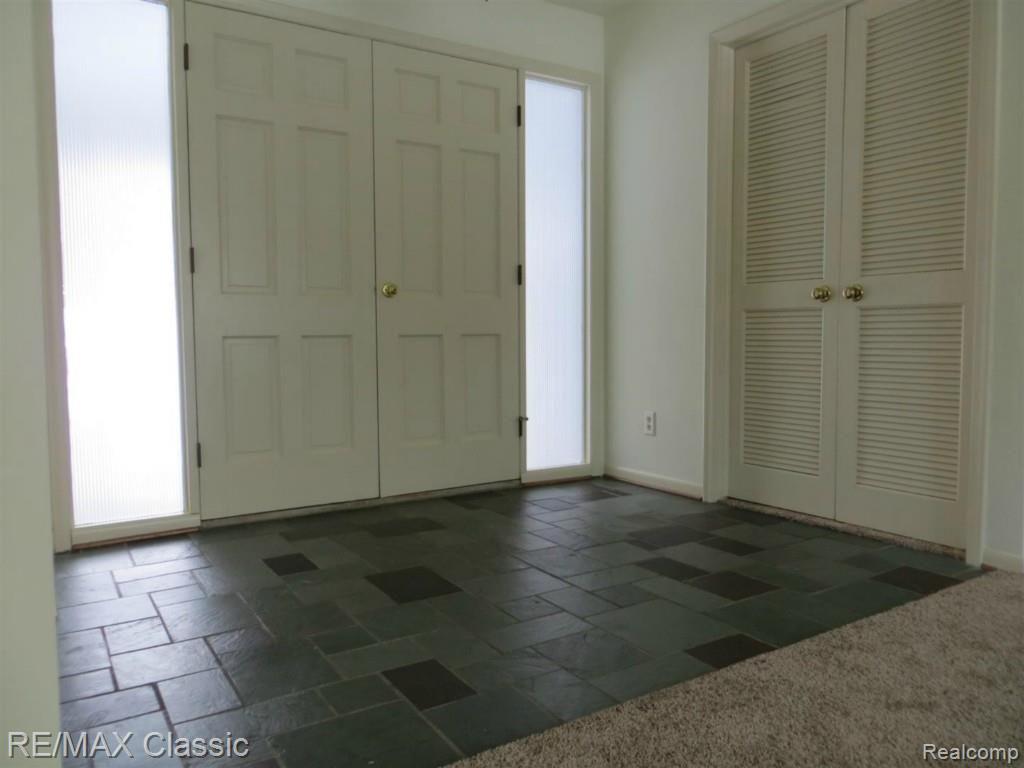 Double Door Entry - Slate Foyer