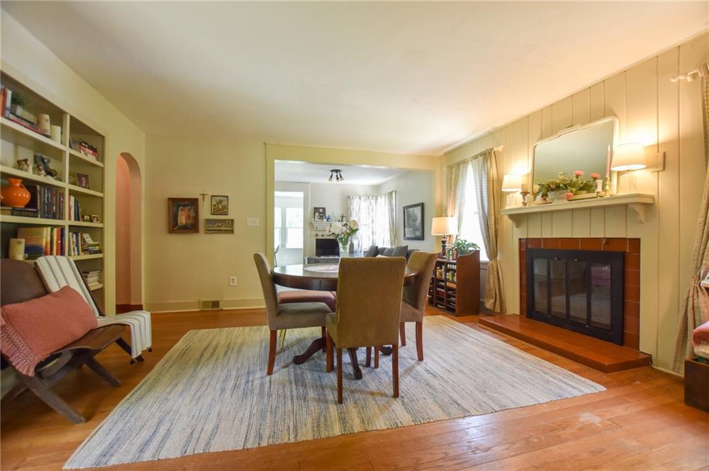 322 Marwood Road Cabot, PA 16023 - Photo 6 of 16 a living room with furniture and a fireplace