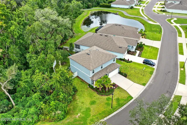 a view of a park with welcome board