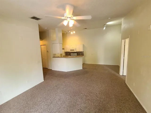 a view of empty room